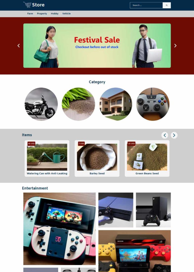 Simple Web Store 1 [dienuly.my.id]